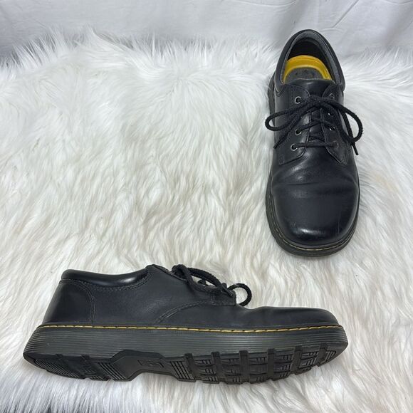 Dr. Martens‎ Tipton Black Leather Low Oxfords Sz 12 main image 7